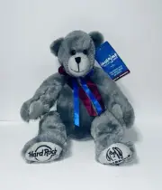 Hard Rock IMAGINE JOHN LENNON Plush Gray Teddy Bear Limited Edition - NWT