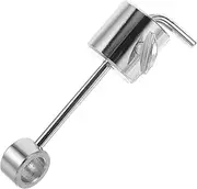 TOYANDONA Stainless Steel Spit Rod Balance Weight Barbecue Grill Spit Stopper for Rotisserie Rods Durable BBQ Accessory for Easy Use and Portability for Outdoor Cooking
