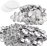 INEX Life 500pcs Metal Pin Back Buttons (3 Inch) 75mm Badge Maker Parts & Press