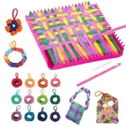 Weaving Loom Kit Toys: DIY Arts and Crafts, Easy Potholder Loom Knitting and ...