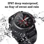 Waterproof Sports Bluetooth Call Mens Smart Watches Long standby Fitness Watch