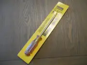Vintage Stanley 64-866 Screwdriver 6" Flat Head - USA , 1987