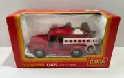 RARE Vintage Toy Fire Engine Tomica Dandy No045 Isuzu Pump Vehicle mini car NOS