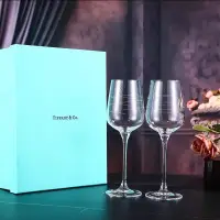 在飛比找蝦皮購物優惠-酒吧水晶玻璃香檳杯禮盒套裝 水晶玻璃香檳杯情侶 香檳杯一對 