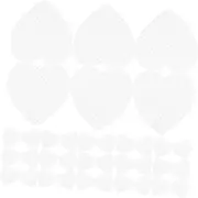 Mikinona Nail Polish Remover Pads 200 Sheets Heart Shaped Soft Cotton Material Quick Nail Mistake Fixer Convenient for