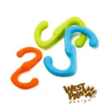 【美國WEST PAW】耐咬狗玩具S型-25CM(大)