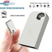 USB Flash Drive 2.0 64GB 32GB 16GB 8GB USB Stick Super Mini Metal Thumb Pendrive