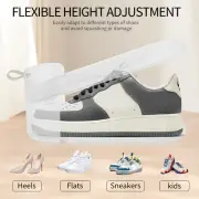 8Pcs Shoe Slots Organizer Sturdy Easy Shoe Rack Three Block Adjustable guoAE