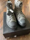 NEW Sorel Cheyanne Metro Hi Lace Up Leather Boots Quarry Gray Waterproof Men 14