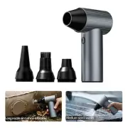 Mini Turbo Jet Fan Violent Turbofan USB Rechargeable Brushless Motor Duct Blower