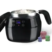 Wax Melter for Candle Making, 1L Candle Wax Melting Pot, 200W DIY Candle Maki...