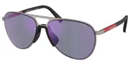 Prada Linea Rossa PS53ZS 5AV10J Men's Sunglasses Size 59
