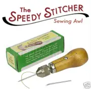 SPEEDY STITCHER SEWING AWL + 14m THREAD SEW BY HAND