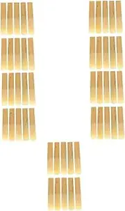 Totority 5sets Quality Clarinet Accessories Reeds for Clarinet Compact Size Safe Material Extend Life 10pcs*5