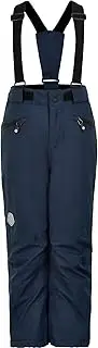 [Color Kids] Unisex Children's Ski W.Pockets Recycled Snow Pants, Total Eclipse