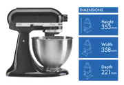KitchenAid Onyx Black Classic Stand Mixer