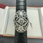 Replica of ring Worn by Jean Harlow in "Saratoga" (1937) Size 7