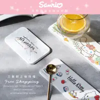 在飛比找momo購物網優惠-【收納王妃】三麗鷗 Hello Kitty&大耳狗 硬式珪藻