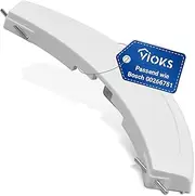 [VIOKS] Door Handle 200 x 47 x 18 mm White Replacement for Bosch Siеmens 266751 00266751 Handle - Handle Door Opener with Axles for Washing Machine Door & Bosch Maxx 7 Sensitive Door Handle/Bоsch