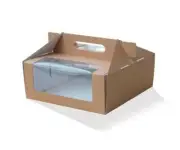 9" Cake Box Takeaway 100 pcs