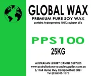PREMIUM PURE SOY CANDLE WAX PPS100 ~ 25KG Professional Candle Making Supplies