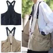 Summer Vest Top Vests Workwear Vest Y2k Clothing Adjustable Casual Harajuku