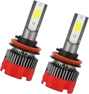 Mini Vehicle Headlight 2 Pcs Led Headlamp Aluminum Alloy Case for Trucks Suvs Boats