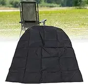 Folding Chair Dust Cover, Water Proof Sunblock 210 Oxford Cloth Portable with Storage Bag, Outdoor Folding Chair Covers Dustproof Chair Covers for Folding Chairs