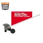 Milwaukee Milwaukee Edger Attachment for QUIK-LOK Attachment Adjustable wheel