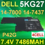 DELL 4芯 5KG27 日系電芯 電池 INSPIRON 14 14-700 14-7437 P42G