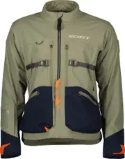 Scott Superlight Motorcycle Textile Jacket, green-blue, Size L for Men Green Blue