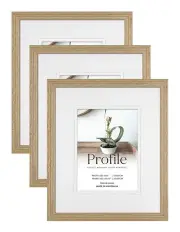 [Profile Australia] Timber Photo Frame 10x12/6x8 3 Pack in Vic Ash