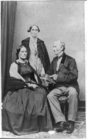 Photo:Wendell Phillips,1811-1884,Susan B. Anthony,1820-1906