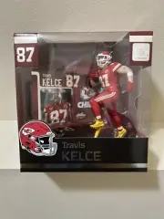 2024 NFL McFarlane Sports Picks Travis Kelce Red Jersey Football Figure