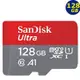 SanDisk 128GB 128G microSD ultra 140MB/s micro SD U1 手機記憶卡