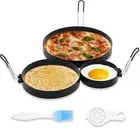 Egg Ring & Pancake Omelet Ring, Food Grade Non Stick Stainless Steel...