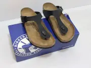 Birkenstock Womens Gizeh BS Thong Sandals Black Choose Size NIB