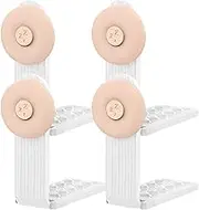 Bed Sheet Holder, Corner Sheet Holder - Sheet Fastener Keeper with Lock, 4X Fit Bedding Keeper, Corner Zipper, Bed Accessories for Mattress Protector, Blanket, Bedding