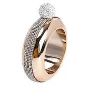 Bracelet Flask Bangle Flasks Creative Stainless Steel And Hip Flask rosegoldwithdiamonds
