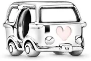 [Generic] Camper Van Charm 925 Sterling Silver Dangle Charm Compatible with Pandora Charms,and Many Other UK Charm Bracelets., Sterling Silver