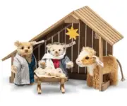 Steiff Nativity Scene 2022 Bear doll plush Rare NEW Christmas