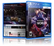 PlayStation VR Worlds - Replacement PS4 Cover and Case. NO GAME!!