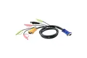Aten USB KVM Cable with 3 in 1 SPHD and Audio - 1.8m (2L-5302U)