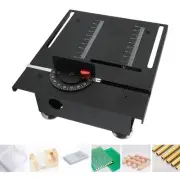 Mini Table Saw Mini Desktop Electric Saw Cutter 7 Speeds For Wood PCB Acrylic