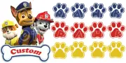 Chase Marshal Rubble Paw Patrol Custom Wall Decal (Inspired)