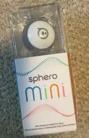 New Sphero Mini (Blue) App-Enabled Programmable Robot Ball Gray