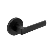Lane Black Matte Oxford Dummy Lever Set