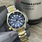 NEW✅AUTOMATIC✅ Citizen Promaster Dive Two-Tone Day-Date Men's Watch NY0154-51L