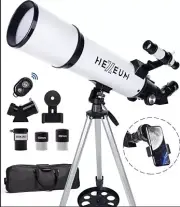 Telescope 80mm Aperture 600mm - Astronomical Portable Refracting Telescopes