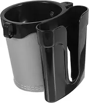 Bike Cup Holder Handlebar Bicycle Cup Holder Bottle Rack Water Bottle Bike Holder Easy Install Black/Cream